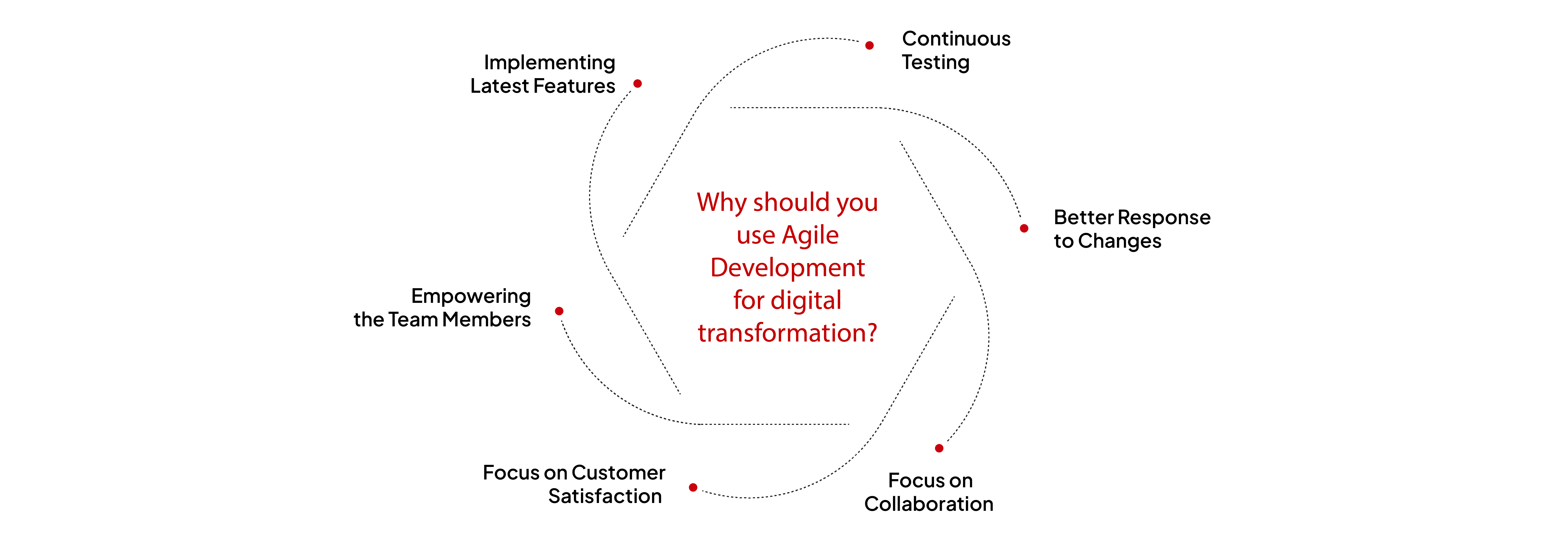 Use of Agile Development for Digital Transformation